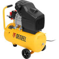 Воздушный компрессор с прямым приводом DENZEL DC1500/24, 1,5 кВт, 24 литра, 220 л/мин/ 58160