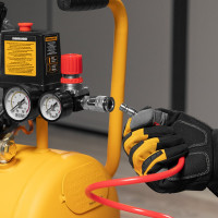 Воздушный компрессор с прямым приводом DENZEL DC1500/24, 1,5 кВт, 24 литра, 220 л/мин/ 58160