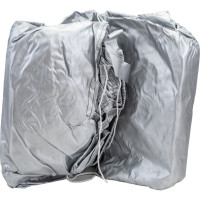 Универсальный защитный чехол-тент Airline на автомобиль, S 455x186x120 см, серый, молния для двери AC-FC-01