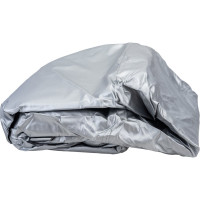 Универсальный защитный чехол-тент Airline на автомобиль, S 455x186x120 см, серый, молния для двери AC-FC-01