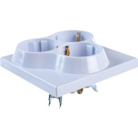 Трехместная розетка SVET РС16-5303 белый SV0302-0027