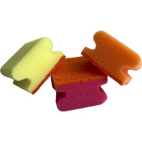 Губки YORK 3 шт. профилированные 031010