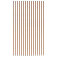 Деревянные круглые шампуры для шашлыка МУЛЬТИДОМ набор 16 шт. МШ84-105