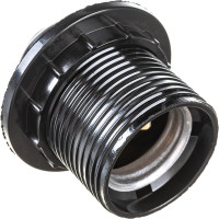 Люстровый карболитовый патрон SVET Е27, с кольцом YK746