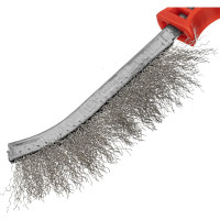 Металлическая щетка MATRIX фосфатированная, пластиковая ручка 748325