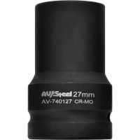 Головка ударная шестигранная удлиненная (27 мм; 1DR) AV Steel AV-740127