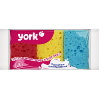 Губки YORK КОЛОР ЛЮКС 3 шт 030110