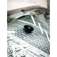 Солнцезащитная шторка Airline 70 см на лобовое стекло, 140г/м2, серая (70x135 см) ASPS-70-02