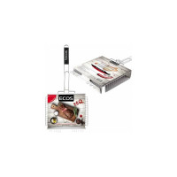 Глубокая решетка для барбекю Ecos RD-102C регулируемая глубина, 31х24х5 см, общая длина 65 см 999606