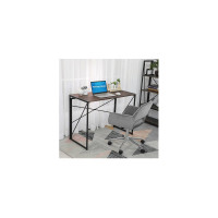 Стол на металлокаркасе BRABIX LOFT CD-002 морёный дуб 641212