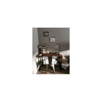 Стол на металлокаркасе BRABIX LOFT CD-002 морёный дуб 641212