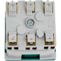 Розетка с заземлением Simon, 2P+E, модуль К45, безвинтовой зажим, 16А, 250В, зелёный K11-27