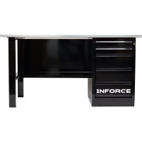 Верстак с драйвером Inforce 1600х686х845 LW-2 допустимая нагрузка на стол 1000кг, 05-01-006