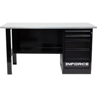 Верстак с драйвером Inforce 1600х686х845 LW-2 допустимая нагрузка на стол 1000кг, 05-01-006