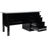 Верстак с драйвером Inforce 1600х686х845 LW-2 допустимая нагрузка на стол 1000кг, 05-01-006