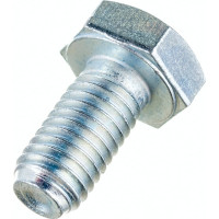 Болт Стройметиз М10х20 DIN 933, класс прочности 8.8, цинк уп. 3 шт 3022011