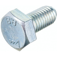 Болт Стройметиз М10х20 DIN 933, класс прочности 8.8, цинк уп. 3 шт 3022011