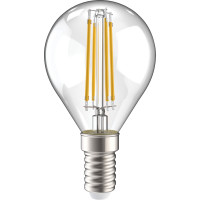 Лампа IEK серия 360, LED, G45, шар прозрачный, 5вт, 230В, 4000К, E14 LLF-G45-5-230-40-E14-CL