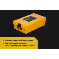 Набор сверл по металлу 25 предметов, 1-13 мм, HSS-G Inforce 11-01-705