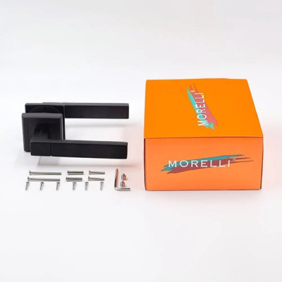 Дверная ручка MORELLI "Fukoku", цвет-черный  MH-28 BL-S 9011409