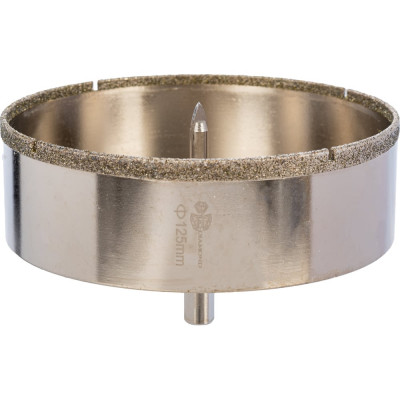 Коронка алмазная по керамике и кафелю с центрирующим сверлом TRIO-DIAMOND 125 мм 400125