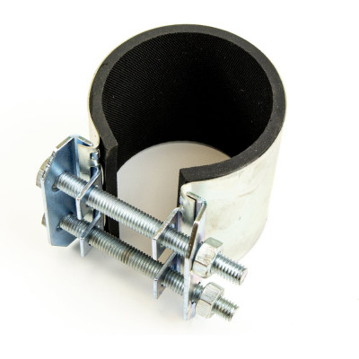 Ремонтный хомут ДТРД оцинк. краб 2" Ду 50, Дн 57-67, шир.70 17006