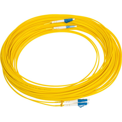 Оптический патч-корд TopLAN, дуплексный, LC/UPC-LC/UPC, SM, 30 м DPC-TOP-652-LC/U-LC/U-30