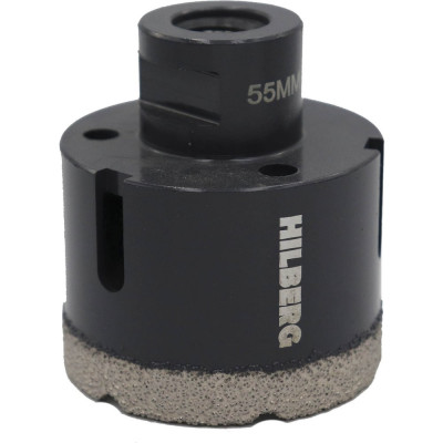 Коронка алмазная по керамике и керамограниту Super Hard (55 мм; M14) Hilberg HH655