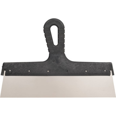 Фасадный шпатель ZOLDER 300 мм, полированная нержавеющая сталь, ручка пластик А1062-300