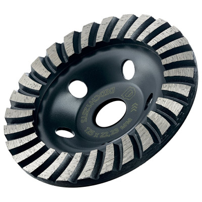 Чашка алмазная турбо по бетону 125 мм Diamond Industrial DIDCH125TS