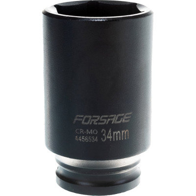 Головка ударная глубокая 6-гранная (34 мм; 1/2") Forsage F-4458534(27093)