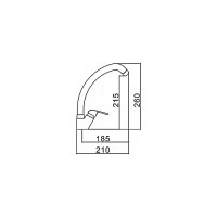 Кухонный смеситель Oulin OL-8000