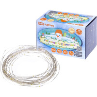 Светодиодная гирлянда TDM ELECTRIC Роса 100, 100 LED, 10м, 3000К, 250 В SQ0361-0057
