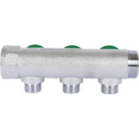 Регулирующий коллектор STOUT 3/4, 3 отвода 1/2 плоское уплотнение SMB-6849-341203 RG008UJEV9C1F4