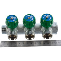 Регулирующий коллектор STOUT 3/4, 3 отвода 3/4ЕК SMB-6850-343403 RG008UJF3RLQ1E