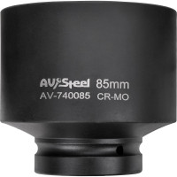 Головка ударная шестигранная (85 мм; 1DR) AV Steel AV-740085