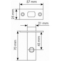 Врезная задвижка MORELLI B6-45 SN 9008916