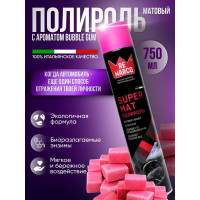 Полироль для пластика авто Re Marco Super Mat 750 мл, BUBBLE GUM, аэрозоль RM-819