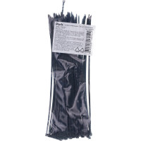 Хомут-стяжка Park нейлон 100шт 200х2.5мм черный 008600