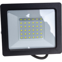 Светодиодный прожектор FERON LL-905 2835 SMD 50W зеленый AC220V/50Hz IP65, черный в компактном корпусе, 205*161*40 мм 32212