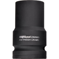 Головка ударная шестигранная (24 мм; 1DR) AV Steel AV-740024