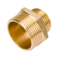 Ниппель Unipump 1"х1 1/4" НР, латунь 35762