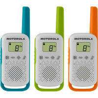 Комплект из трех радиостанций Motorola T42 TRIPLE TALKABOUT, B4P00811MDKMAW