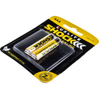 Батарейки Luxlite Shock ААА 2 штуки в блистере GOLD 7762