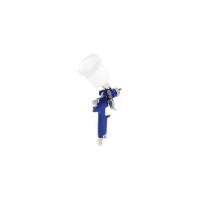 Пневматический краскопульт INTERTOOL MINI, форсунка 0.8 мм, бачок 125 мл, PT-0101