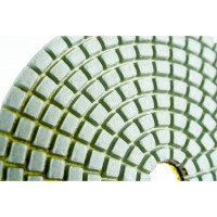 Круг алмазный гибкий шлифовальный АГШК WHITE NEW (100x2.5 мм; Р400) TECH-NICK 128.120.6745