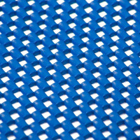 Коврик-дорожка SUNSTEP ПВХ, Цепочка 0,9х12 м, синий 39-636