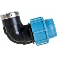 Отвод с внутренней резьбой (90°; 25х1/2") Unipump 76032