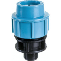 Переход на наружную резьбу (32 мм, 3/4") Unipump 71140