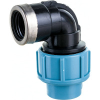 Отвод с внутренней резьбой (90°; 20х1/2") Unipump 97182